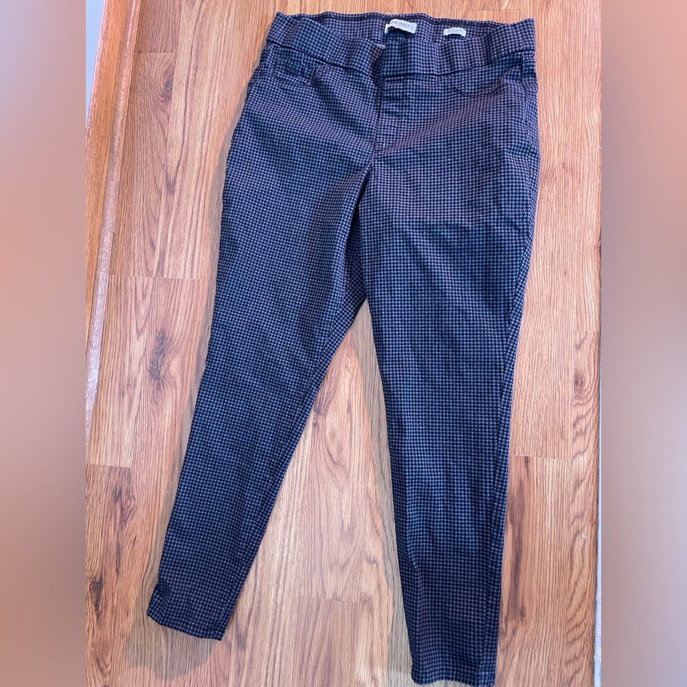 NINE WEST PULL ON SKINNY DESIGN JEANS WOMENS BUSINESS DRESS UP PANTS OFFICE🍀 2